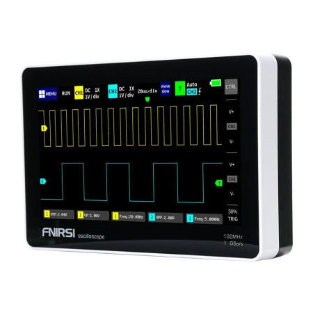 FNIRSI 1013D 7" portable tablet oscilloscope