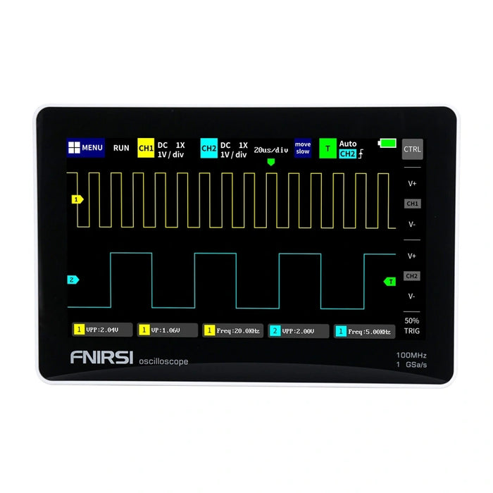 FNIRSI 1013D 7" portable tablet oscilloscope
