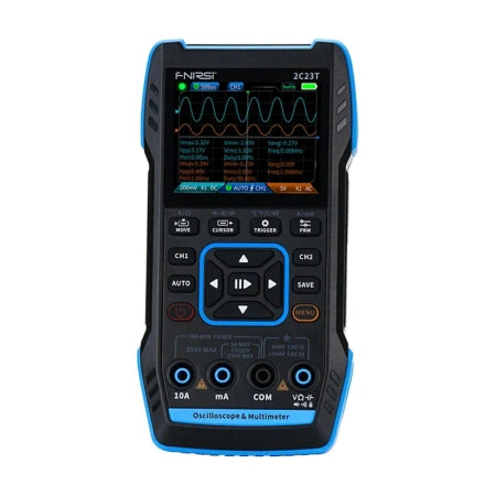 Portable 3-in-1 oscilloscope FNIRSI 2C23T multimeter signal generator