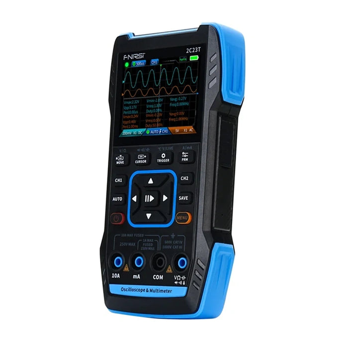 Portable 3-in-1 oscilloscope FNIRSI 2C23T multimeter signal generator