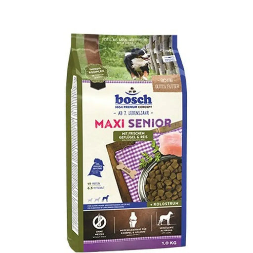 Fodder BOSCH Maxi Senior Senior Chicken Rice Birds 12,5 Kg 12,7 KG - Хранене на домашни любимци<<<Домашни Животни<<<Дом