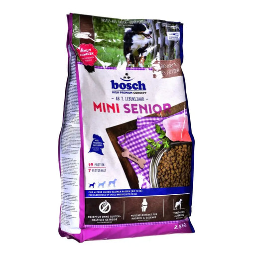 Fodder BOSCH MINI SENIOR Senior Chicken Birds 2,5 kg - Хранене на домашни любимци<<<Домашни Животни<<<Дом
