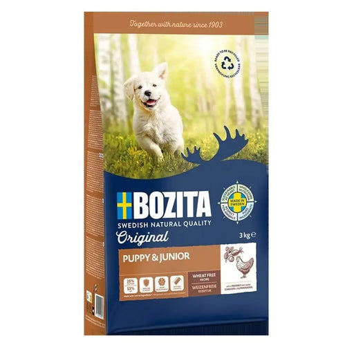 Fodder Bozita Original Puppy & Junior Chicken Chicken 3 Kg - Хранене на домашни любимци<<<Домашни Животни<<<Дом