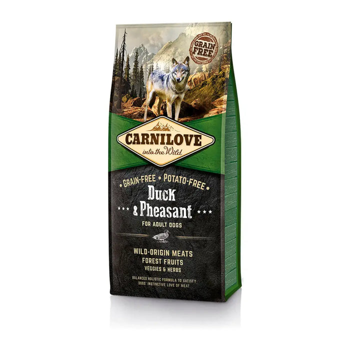 Fodder Carnilove Adult Duck & Pheasant Duck 12 kg - Хранене на домашни любимци<<<Домашни Животни<<<Дом