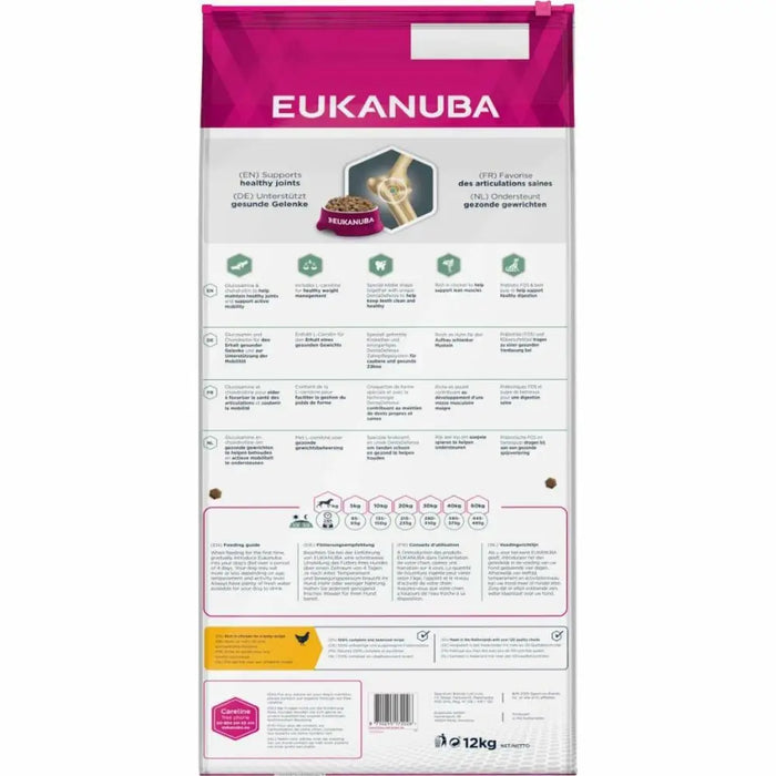 Fodder Eukanuba Adult Chicken Turkey 12 kg - Хранене на домашни любимци<<<Домашни Животни<<<Дом Градина<<<BigBuy&&&Dry