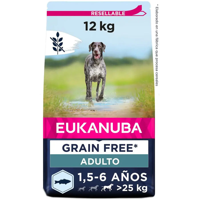 Fodder Eukanuba Adult Fish 12 kg - Хранене на домашни любимци<<<Домашни Животни<<<Дом Градина<<<BigBuy&&&Dry