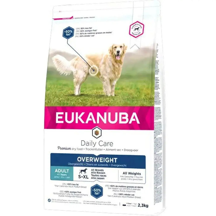Fodder Eukanuba Daily Care Overweight Adult Chicken Turkey 12 kg - Хранене на домашни любимци<<<Домашни Животни<<<Дом