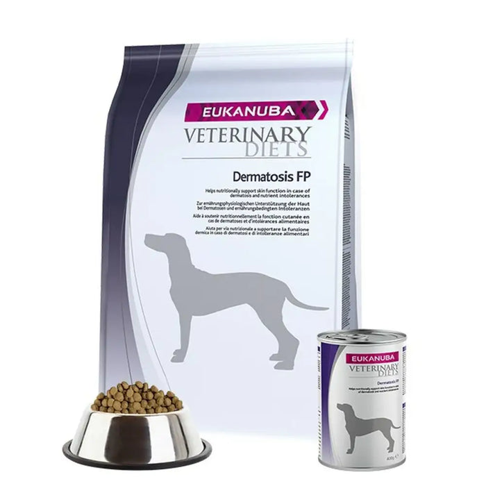 Fodder Eukanuba Dermatosis FP for Dogs Adult Fish Potatoes 5 kg - Хранене на домашни любимци<<<Домашни Животни<<<Дом