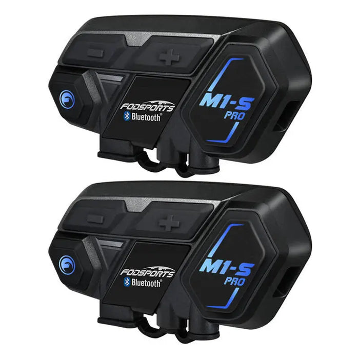 Fodsports M1-S Pro motorcycle intercom two-pack (black) - Intercoms<<<Audio<<<InnproXML