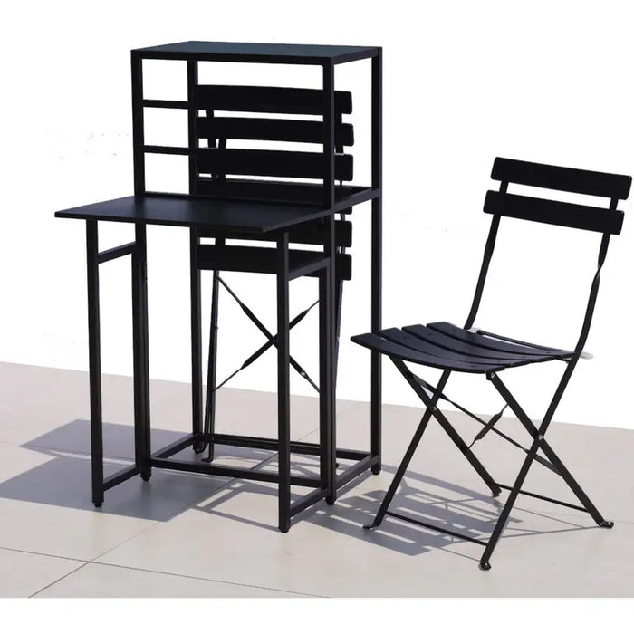 FOLDABLE BALCONY SET WITH FLOWER BOX/SHELF COMPACT HD HD-10734 - Комплекти<<<Градински мебели<<<Градина<<<Praktiker