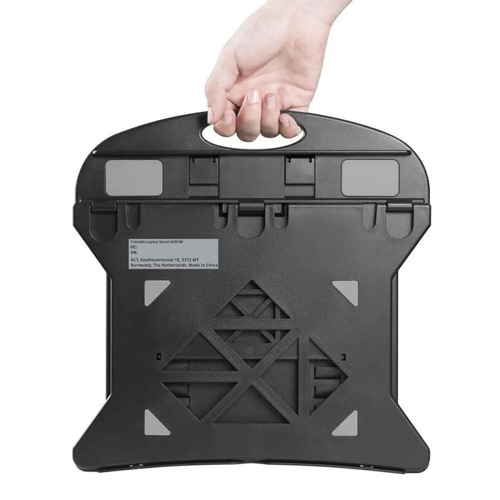 Foldable lightweight laptop stand ACT AC8150 7 positions Black - Охлаждащи поставки за лаптопи<<<Лаптопи таблети и