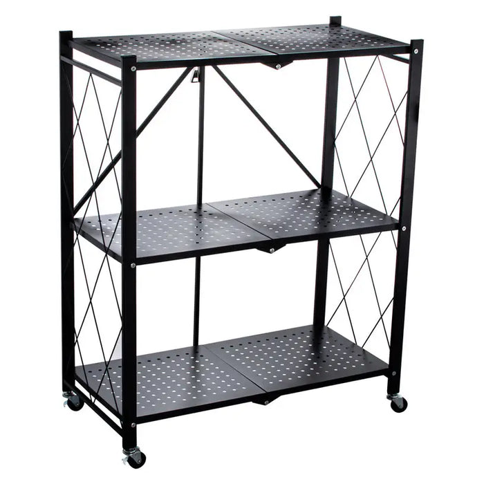 FOLDABLE METAL RACK KTN VTFS503BK 71X34X87 - Стелажи<<<Стелажи<<<Мебели и