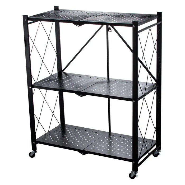 FOLDABLE METAL RACK KTN VTFS503BK 71X34X87 - Стелажи<<<Стелажи<<<Мебели и