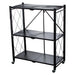 FOLDABLE METAL RACK KTN VTFS503BK 71X34X87 - Стелажи<<<Стелажи<<<Мебели и