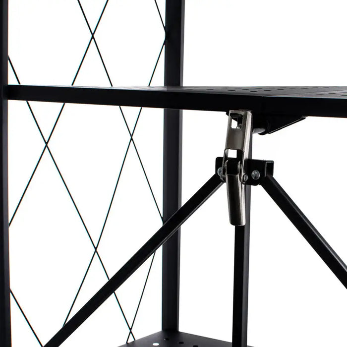 FOLDABLE METAL RACK KTN VTFS504BK 71X34X127 - Стелажи<<<Стелажи<<<Мебели и