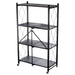 FOLDABLE METAL RACK KTN VTFS504BK 71X34X127 - Стелажи<<<Стелажи<<<Мебели и