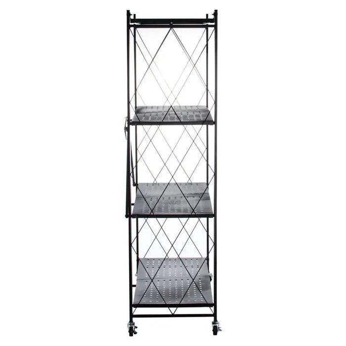 FOLDABLE METAL RACK KTN VTFS504BK 71X34X127 - Стелажи<<<Стелажи<<<Мебели и