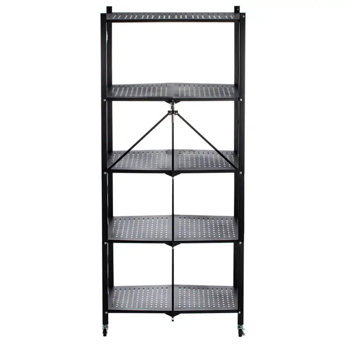 FOLDABLE METAL RACK KTN VTFS505BK 71X34X157 - Стелажи<<<Стелажи<<<Мебели и