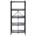 FOLDABLE METAL RACK KTN VTFS505BK 71X34X157 - Стелажи<<<Стелажи<<<Мебели и