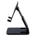 Foldable phone stand for tablet (K15) - black - Cell phone holders<<<HurtelXML
