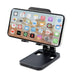 Foldable phone stand for tablet (K15) - black - Cell phone holders<<<HurtelXML