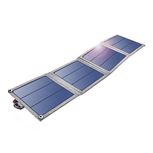 Foldable solar charger Choetech SC004 14W 1xUSB (grey) - Photovoltaic panels<<<Photovoltaic
