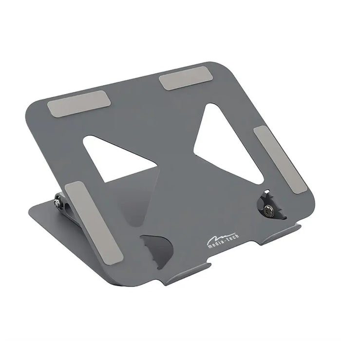 Folding and Adjustable Laptop Stand Media Tech MT2661 Silicone Aluminium Carbon steel - Монтиране на