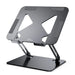 Folding and Adjustable Laptop Stand Media Tech MT2661 Silicone Aluminium Carbon steel - Монтиране на