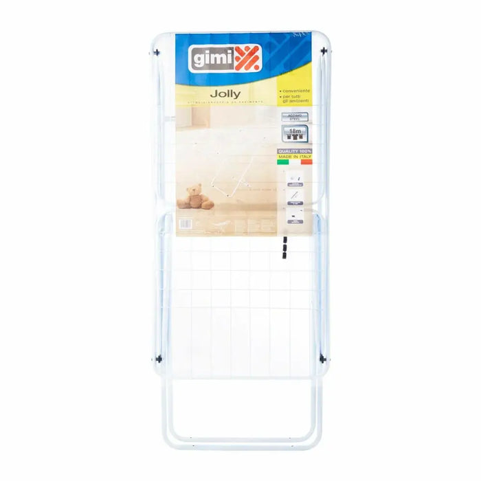 Folding clothes line Gimi Jolly C6 180 x 55 x 93 cm Steel - Почистване Прахосмукачки И Гладене<<<Дом