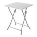 FOLDING TABLE PARIS 60X60X75 CM. WITH WHITE TOP - Маси<<<Кухненски мебели<<<Кухня<<<Praktiker&&&Маси<<<Мебели и
