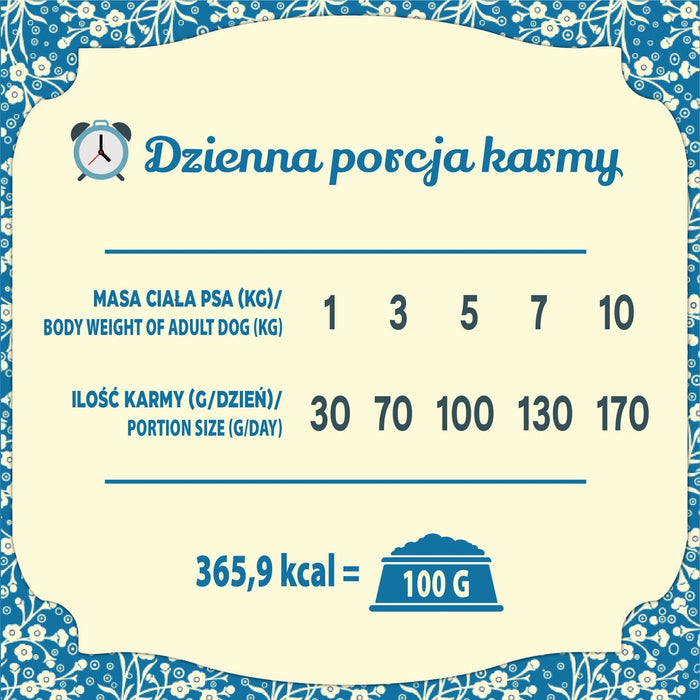FOLK Small breeds Traditional masurian venison stew with beets and cranberries - dry dog food - 1,6kg