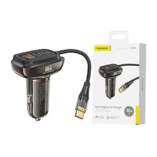 Foneng C20 A + C + C 66W car charger 3 ports - Car chargers<<<Chargers<<<GSM Accessories<<<InnproXML