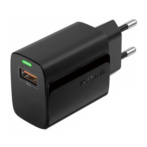 Foneng EU64 USB-A Charger Black - mains chargers<<<Chargers<<<GSM Accessories<<<InnproXML