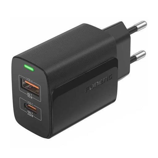 Foneng EU66 A + C 2 network charger (PD20W) black - mains chargers<<<Chargers<<<GSM Accessories<<<InnproXML