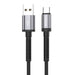 Foneng X83 USB to USB-C cable 2.1A 1m (black) - USB to USB-C<<<USB cables<<<GSM Accessories<<<InnproXML