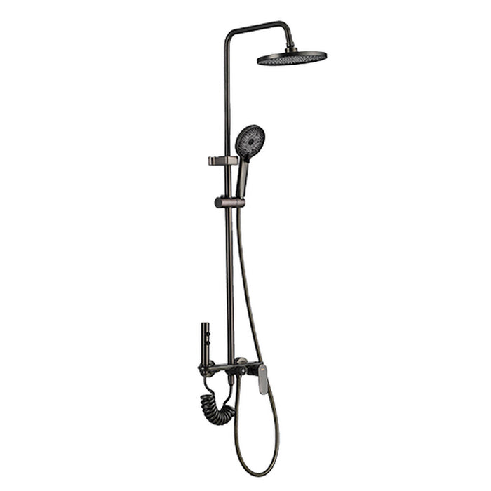 Shower Column Fontastock Grey Stainless steel ABS H 1/2" Mixer Tap