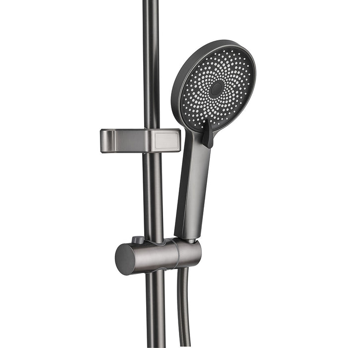 Shower Column Fontastock Grey Stainless steel ABS H 1/2" Mixer Tap