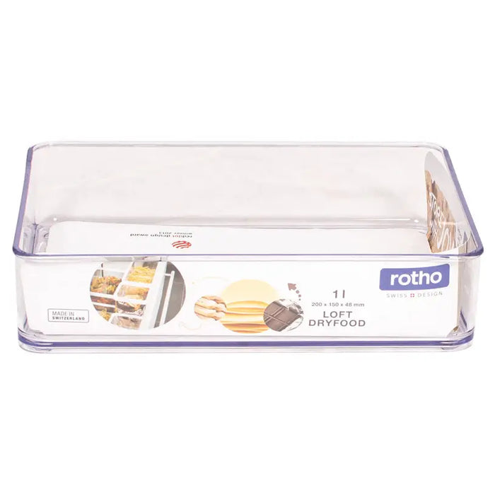 FOOD BOX 1.0 L LOFT ROTHO - Кутии за храна и купи<<<Домашни потреби<<<Кухня<<<Praktiker