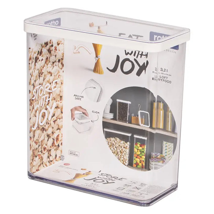 FOOD BOX 3.2 L LOFT ROTHO - Кутии за храна и купи<<<Домашни потреби<<<Кухня<<<Praktiker&&&Хранене на домашни
