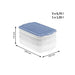 Food Preservation Container Rotho Rondo Horizon blue Blue Transparent 750 ml 1,35 L - Хранене на домашни