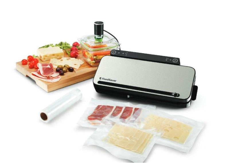 FoodSaver VS3190X vacuum sealer Black, Stainless steel