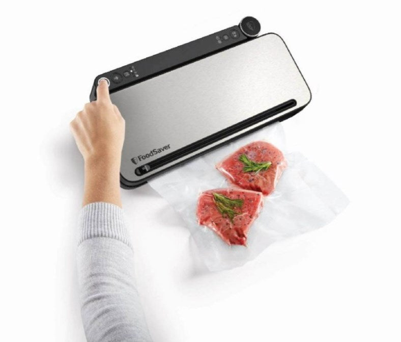 FoodSaver VS3190X vacuum sealer Black, Stainless steel