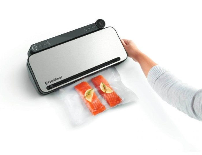 FoodSaver VS3190X vacuum sealer Black, Stainless steel