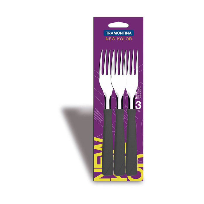 FORK 3PCS NEW KOLOR TRAMONTINA - Аксесоари за сервиране и прибори за хранене<<<Домашни потреби<<<Кухня<<<Praktiker