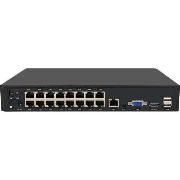 Foscam FNA216HE 8MP 16CH POE NVR 16-channel recorder - RecordersCIP-REJ<<<IP CCTVCIP<<<ActionPL
