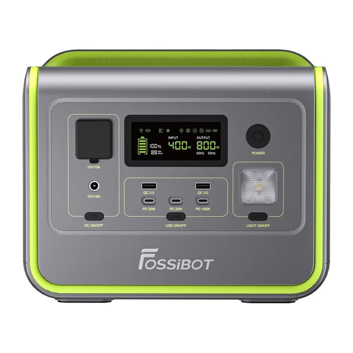 FOSSIBOT F800 800W Charging Station (Green)