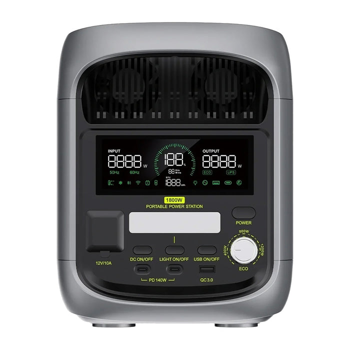 FOSSIBOT F1800 1800W Charging Station (Gray)