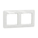 FRAME DOUBLE WHITE SCHNEIDER SEDNA (SDD311802) - Ключове и контакти<<<Електроматериали<<<Praktiker&&&Ключове и