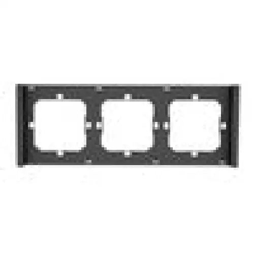 Frame for switch M5 80 triple 3-fold SONOFF M5-3C-80-F (graphite/black) - Accessories<<<Smart Home<<<InnproXML&&&Smart