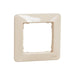 FRAME SINGLE CREAM SCHNEIDER SEDNA (SDD312801) - Ключове и контакти<<<Електроматериали<<<Praktiker&&&Ключове и